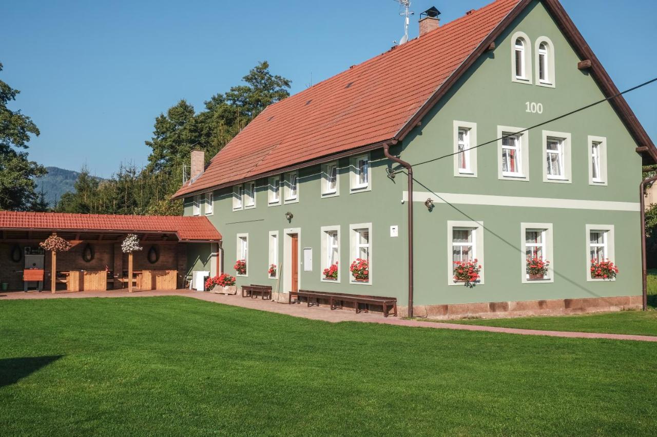 Stovka Bozanov Pension Buitenkant foto